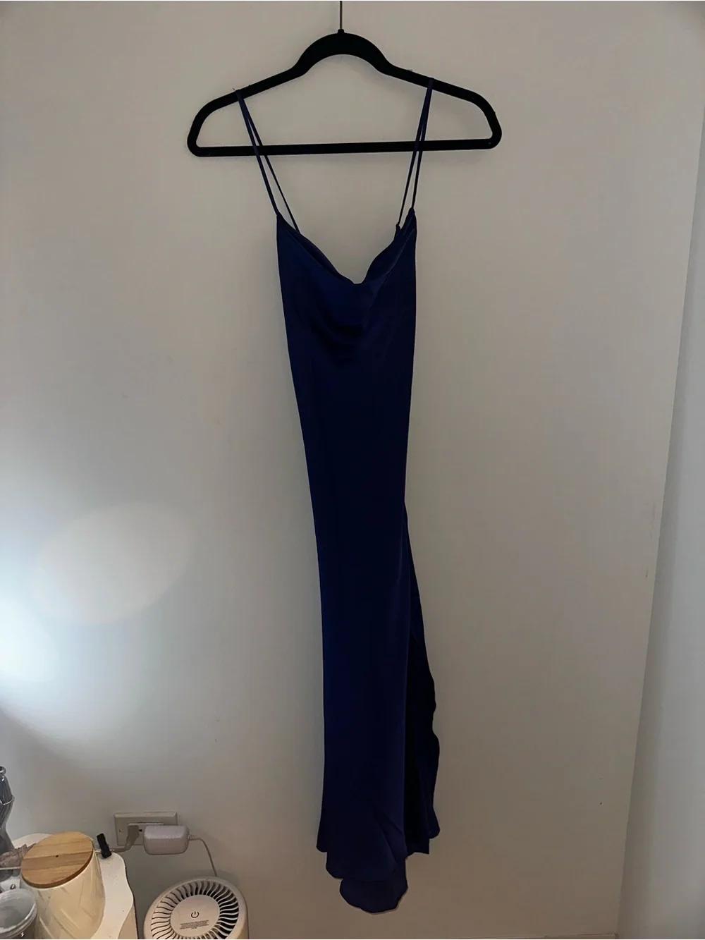 ASTR Strappy Cowl Neck Slip Dress - Picture 3 of 4